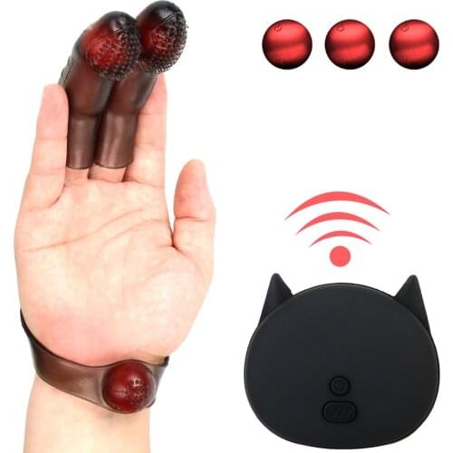 10 Modes G-spot Vibrating Massager Mini Finger Vibrator Clitoris Stimulator Vagina Stimulation Adult Sex Toys for Women