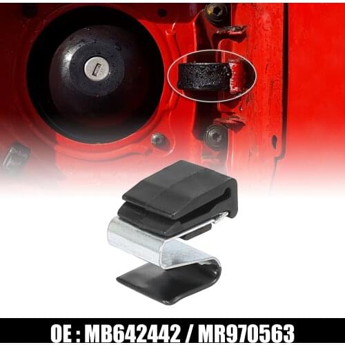 X Autohaux Car Fuel Gas Tank Door Spring Release Clip Opener MB642442 MR970563 for Mitsubishi 3000GT Diamante Eclipse Galant