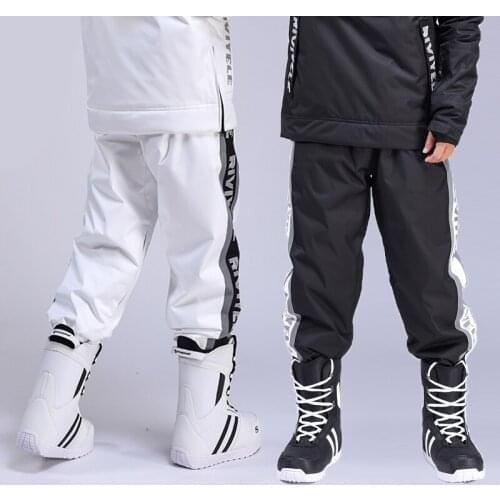 2020 New Winter Ski Pants Women and Men Outdoor High Quality Windproof Waterproof Warm Snow Trousers Winter Ski Pants Brand
