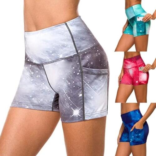 Women’s Sexy Yoga Shorts Gym Running Energy High Waist Shorts Athletic Fitness Sports Workout Leggings Running Shorts Tights