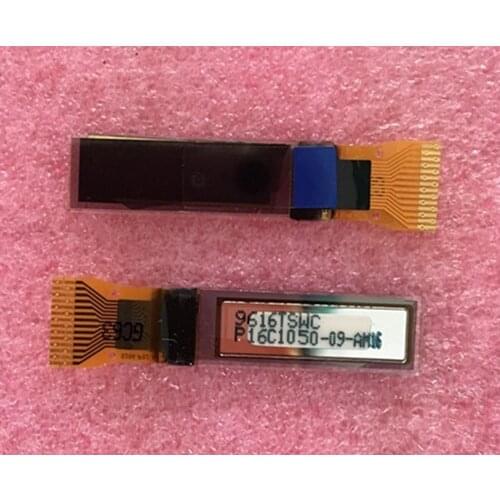 0.69 inch 14P White COG OLED Welding Screen SSD1306 Drive IC I2C Interface 96*16