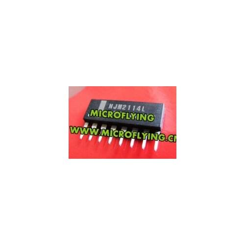 10PCS/LOT NJM2114L NJM2114 SIP-8 Operational amplifier IC