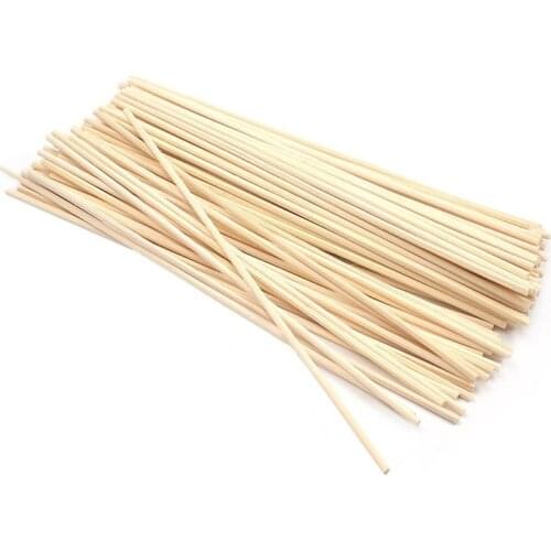 100Pcs Rattan Reed Diffuser Replacement Stick DIY Handmade Home Decor Rattan Reed Oil Diffuser Refill Sticks