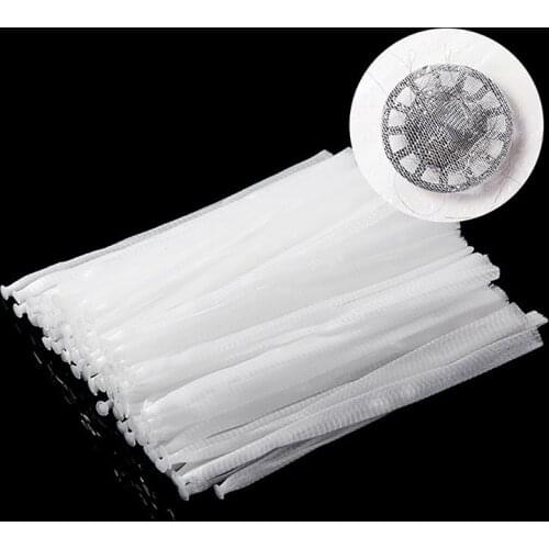 100pcs Hair Prevent Colanders Sewer Filter Sink Strainers Bathroom Drain Outlet Kitchen Sink Filters Mesh Strainer Floor Net
