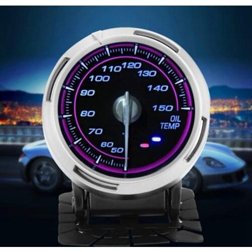 60mm car boost gauge turbo water temperature oil pressure oil temperature vacuum Tachometer gauge 2.5in with sensor Universial