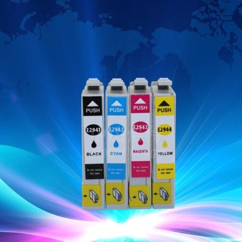 INK WAY Free postage,4PK T2941-T2944 Compatible new ink cartridge for EP WF-2630 WF-2650 WF-2660 etc.,HOT IN OCEAN