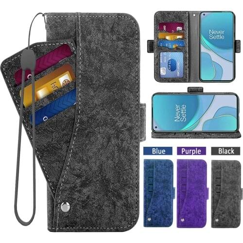 Phone Case for OnePlus 8T OnePlus8T Plus 5G One Plus8T On 1 Plus 8Tplus 1plus 8T+ One+ 1+ 1+8T Flip Magnetic Wallet Cover Coque