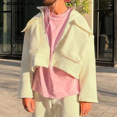 INCERUN Men's Short Jackets