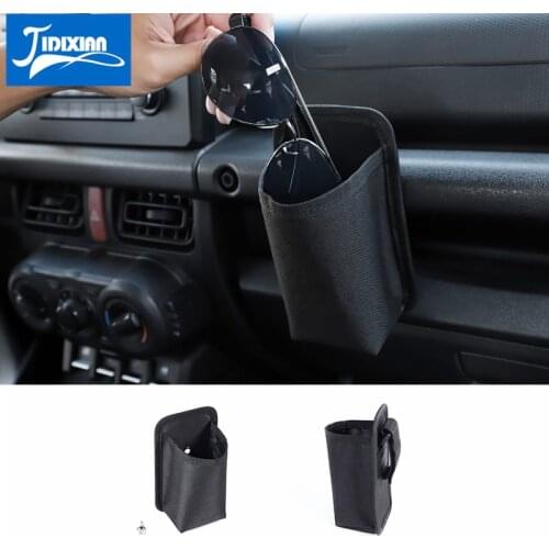 JIDIXIAN Multifunction Stowing Tidying Car Copilot Handle Storage Bag Organization Accessories for Suzuki jimny 2019 2020 2021