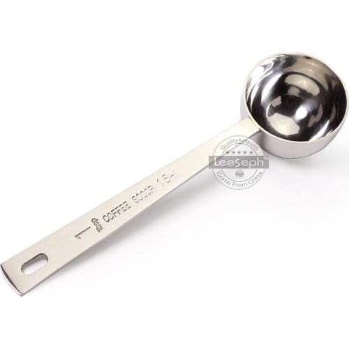 Leeseph Stainless Steel Coffee Scoop 1 Tablespoon(15ml) Kitchen Measuring , Sugar Powder Tea Scoop Coffee Accessories