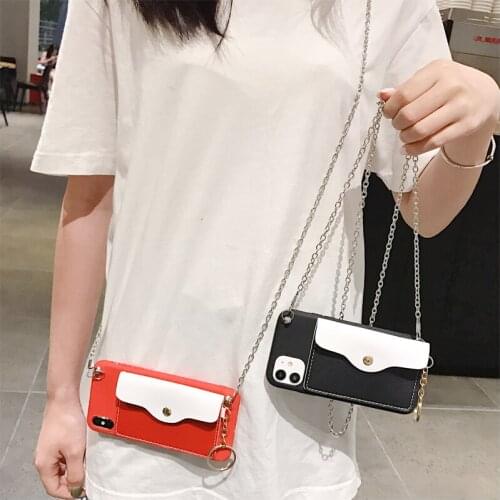 Soft Candy Lanyard Strap Case For Samsung Galaxy A21 A70E A01 S10 Note 10 Lite 2020 A91 M80S A81 A71 A70 A51 Crossbody Bags Case