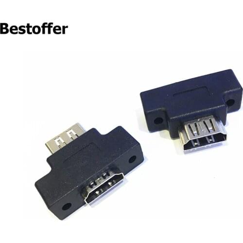 HDMI Female To Female Adapter Panel Mount Extension Coupler Convertor for 1080p