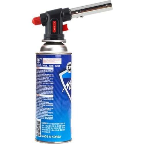 Portable Butane Gas Welding Torch 504 Metal Torch Gun for Camping Hiking Flame Gun Welding Gas Ignition Lighter