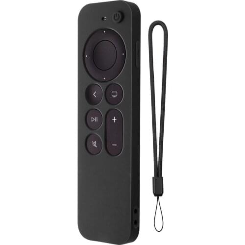 Silicone Protective Case Cover For Apple TV 6th Generation 4K Siri Remote Control Shockproof Shell Skin Sleeve