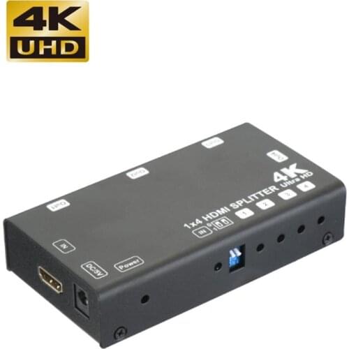 Home Theatre System 7.1 3D 4k2k@60Hz 10.2Gbps Bandwidth 1X4 hdmi splitters AV Audio Video Amplifier