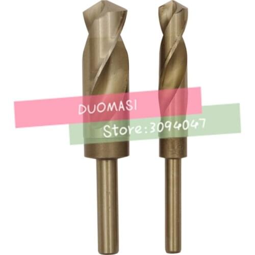 1/2 inch Dia Reduced Shank HSS-CO Twist Drill Bit 14.0mm-30.0mm Blade For Bore Machining (14/15/16/17/18/19/20/22/25/28/30mm)