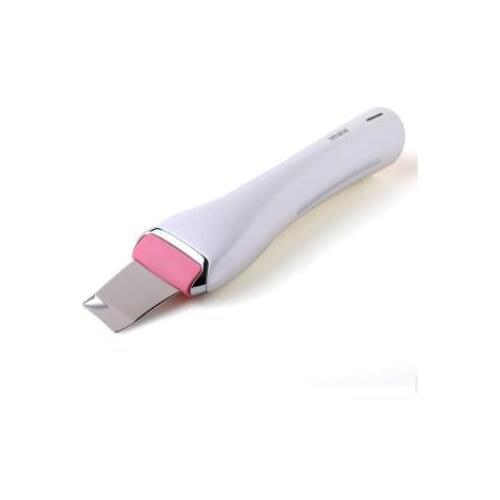 Ultrasonic electric facial cleansing devices Blackhead Remover Face Spatula Facial Exfoliators Pores Cleanser Skin Scrubber