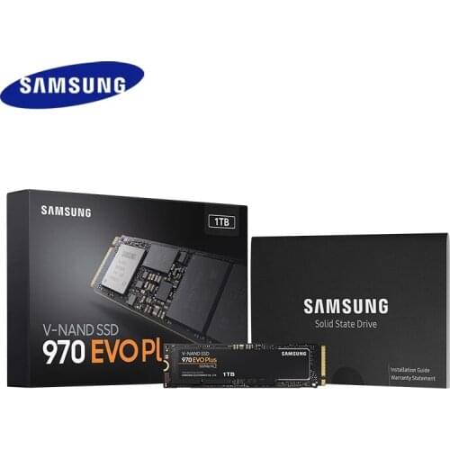 Samsung 970 Evo Plus 250GB 500GB 1TB M.2 SSD NVMe Internal Solid State Drive M2 2280 TLC PCIe Gen 3.0 x 4,NVMe 1.3
