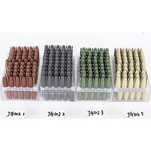 100pcs/lot Low Speed Polishing Tool Silicone Rubber Polishers Grinding Polish Burs Dental Stain Remove Tool