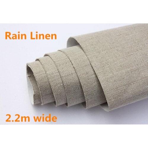 2.2m 100% rain linen material famous paintings make blank canvas for professional artists