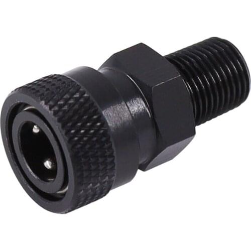 2 pcs/lot 1/8NPT Paintball PCP Charging Hose 8MM Black Female Quick Disconnect