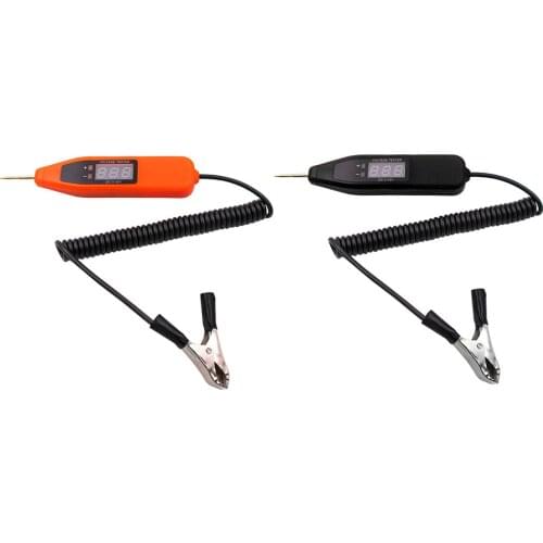 2 in 1 5-32V LCD Digital Display Automotive Electrical Circuit Tester Voltage Power Test Pen Probe Detector Car Diagnostic Tool