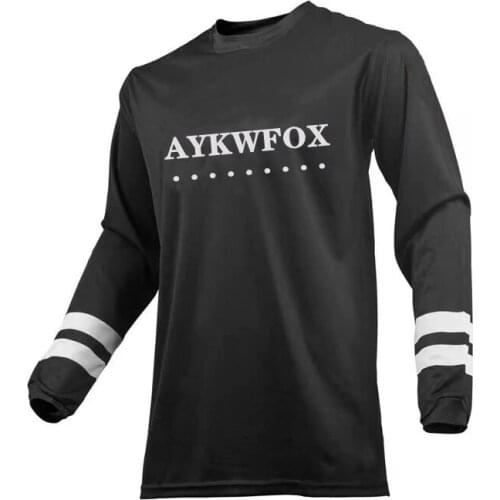 2021 Mens Downhill Jerseys Aykw Fox Mountain Bike MTB Shirts Offroad DH Motorcycle Jersey Motocross Sportwear Clothing FXR Bike