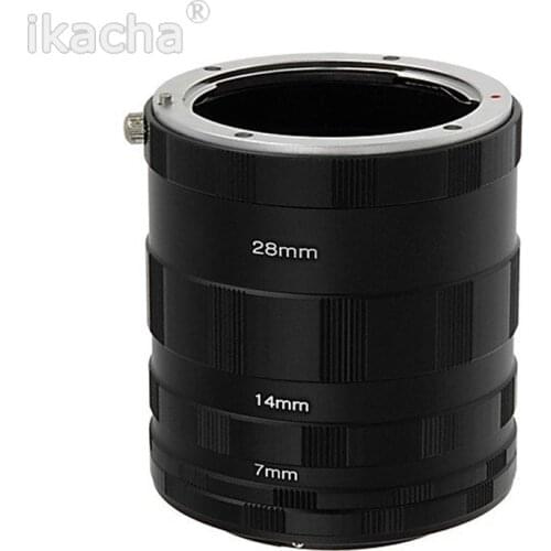 3 Macro Extension Tube Ring Lens Adapter for Nikon D800 D3100 D5000 D7000 D70 D50 D60 D100 Camera