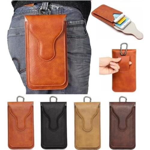 BISI GORO 2020 vintage on the belt outdoor small wallet Wear-resistant fanny waist pack Multi-function phone coin waist bag