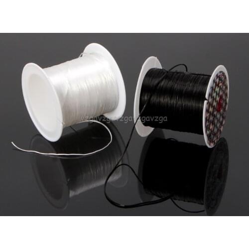 Elastic Clear Beading Thread Stretch Polyester String Cord for Jewelry Making N04 19 Dropship