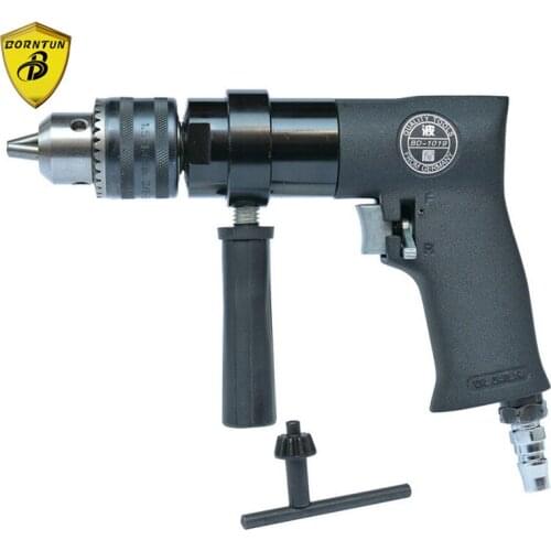 Borntun 1.5-13mm Low Speed Pneumatic Air Drill Bore with F-R Switch Boring Drilling Machine for Woodwork Metalwork
