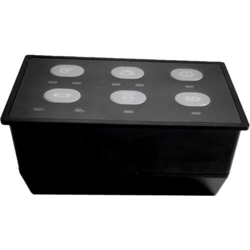 Suitable for excavator Carter E320C/312C/330C headlight switch wiper controller switch panel button