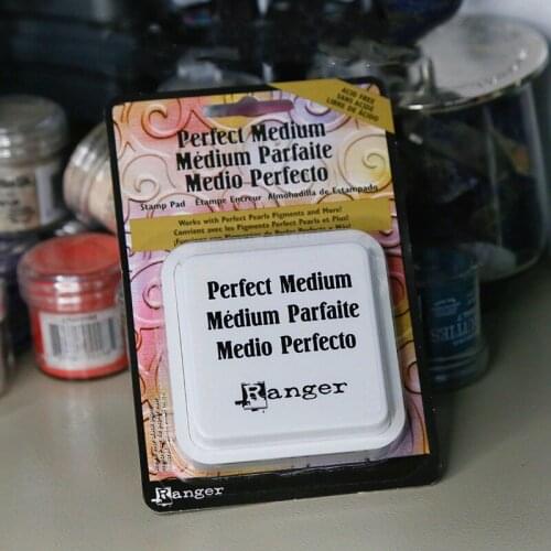 Glue Printing Pad Floating Watermark Pad Special Embossed Pearl Pearl Powder Scrapbook Seal Glue Pen Floating Pen