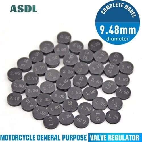 9.48mm Motorbike Adjustable Valve Gasket Shim For Polaris Outlaw 500 Predator 500 For Suzuki C109 C109R C109RT Boulevard b