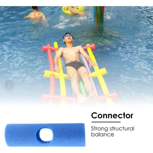Swimming Pool Noodle Connector Swim Noodle Accessory For Pool Chairs Cross Holed Noodle Connector Swim Noodle Builder Connection