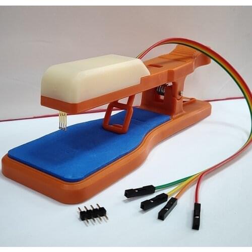 Testing Clip TTL PCB test Programming Extra size Long distance Program Download 3-8P Set-top box JTAG Probe Fixture One row