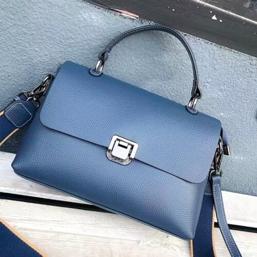 Women Bags Summer 2021 New Lady Shoulder Bag Cowhide Leather Crossbody High Quality Handbag Female Luxury Designer Bags Casual