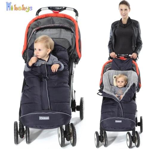 Winter Sleeping Bags Baby Envelope For Stroller Newborn Stroller Sleeping Bags Infant Winter Envelonp kids Pram Sleepsacks 0-24M