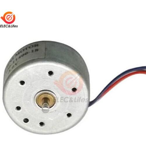 10Pcs 1.5V-9V DC Hobby Toys Motor Type 300 DC Motor 5V for Solar Panel DIY
