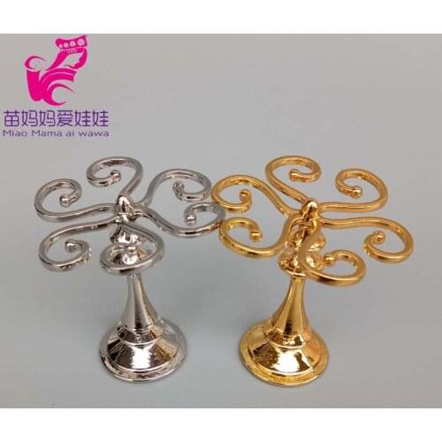 1/6 1/12 doll house accessories decoration Wine glass shelf for barbie doll ob11 blythe