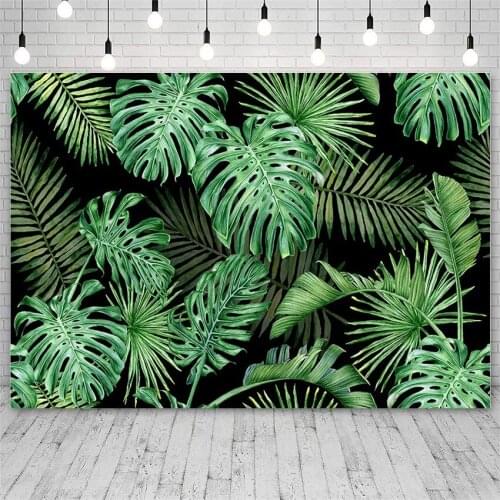 Avezano Photography Backdrops Photographic Wallpaper Spring Green Leaves Decor Photo Backgrounds Portrait Photocall Photo Studio