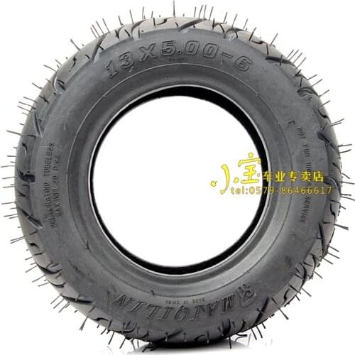 1pc Good quality 13x5.00-6 Tubeless Tire Tyre ATV QUAD Buggy Mower Go-kart Buggy