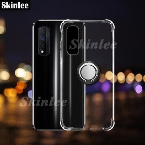 Skinlee For Realme Narzo 30 5G Case Official Original Shockproof With Ring Soft Airbag Cover For Realme 7 4G Case
