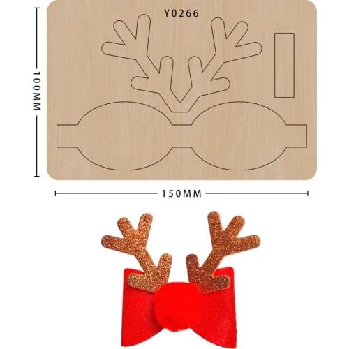 Wood Die Cut Bow DIY handmade New Dies For 2021 Wooden Die-cutting Template Cutting Mold Wood Die