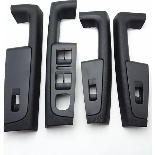 For superb Door inner armrest frame handle Lifter switch frame Inner handle black