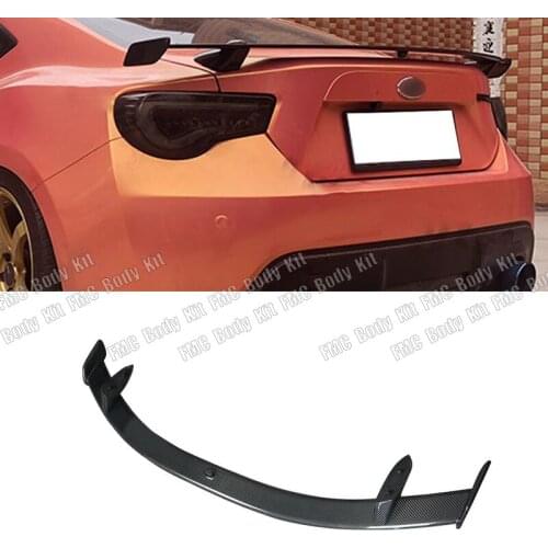 For Toyota GT86 Subaru BRZ Scion FR-S Carbon Fiber Auto Car Rear Trunk Spoiler Wing 2012-2017 STI style