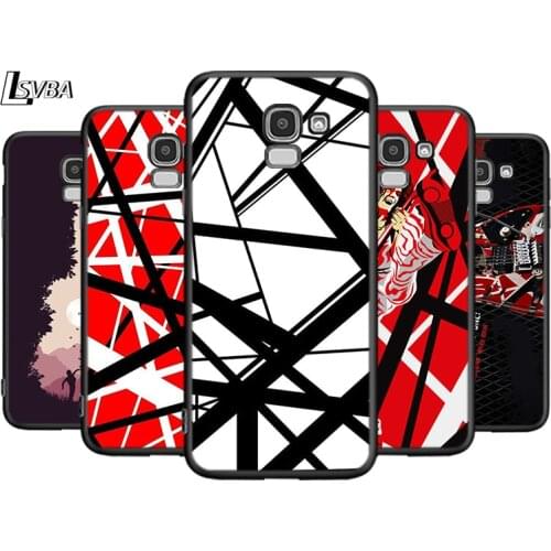 Van Halen Graphic Guitar For Samsung Galaxy J8 J7 Duo J6 J5 Prime J4 Plus J3 J2 Core 2018 2017 2016 Phone Case Cover