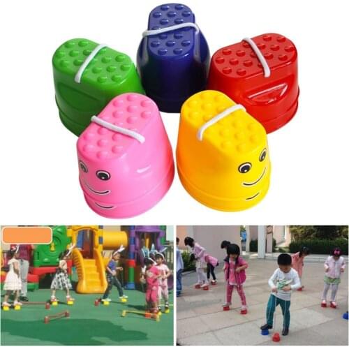 2PCS Pack Boys Girls Jumping Stilts for Children Outdoor Sports Toys Funny Toys Kids Walking Stilts Toy Christmas Gifts XQ102s