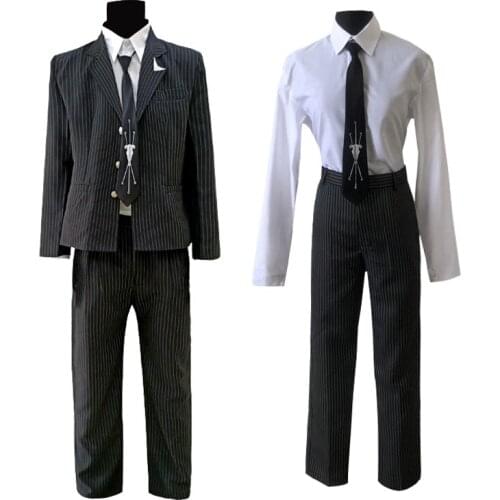 Game Super Danganronpa 2 Fuyuhiko Kuzuryuu Cosplay Costumes Coat Shirt Pant Suits for Men Women Halloween Danganronpa Clothes