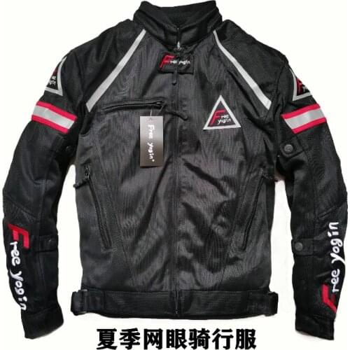 2019 new arrive Mens Motorbike Oxford mesh summer biker Jacket Motorcycle Jacket motocross Racing road Jacket